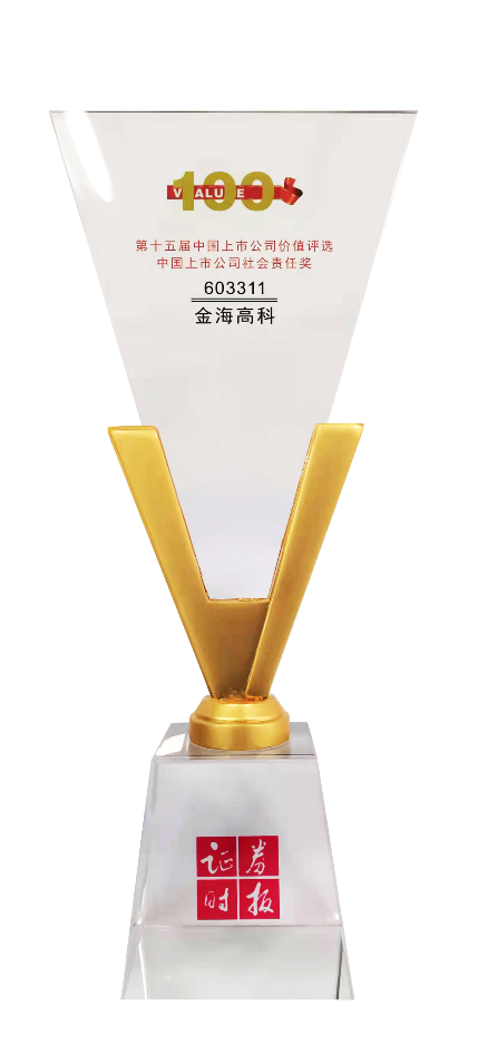 第十五届中国上市公司价值评选“社会责任奖”